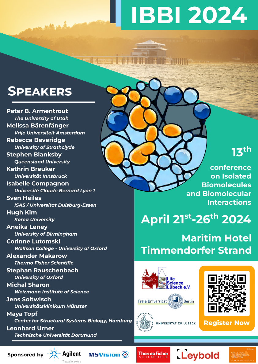 IBBI 2024 - Conference on Isolated Biomolecules and Biomolecular  Interactions